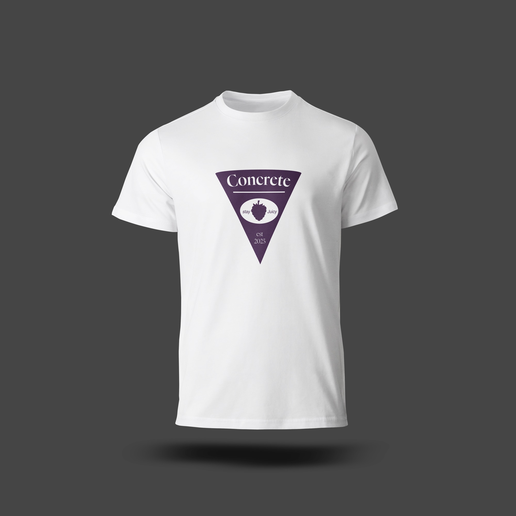 Concrete t-shirt mockup