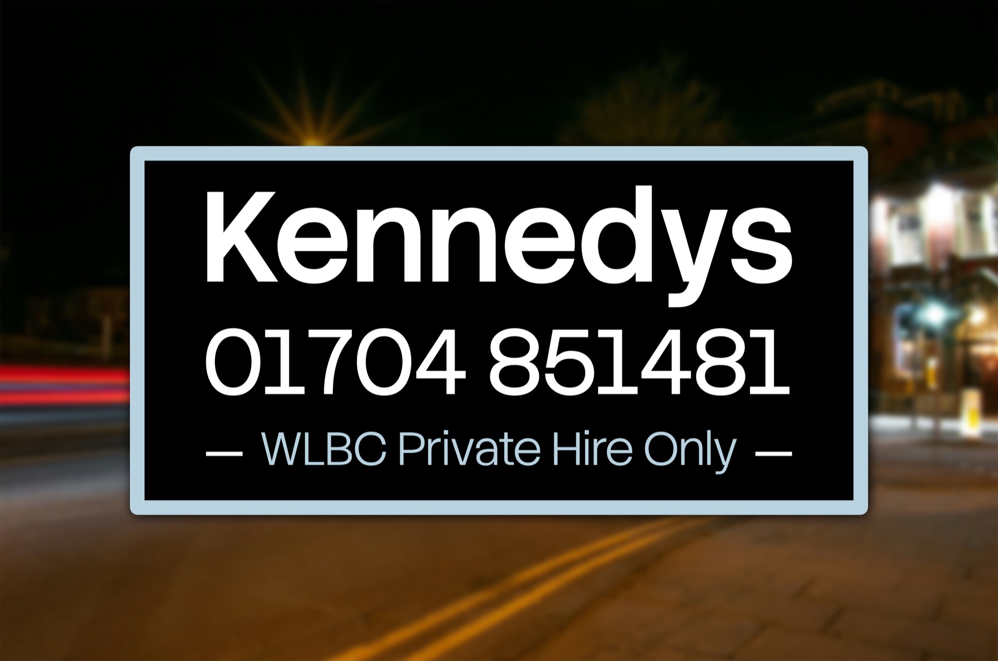 Kennedys sign