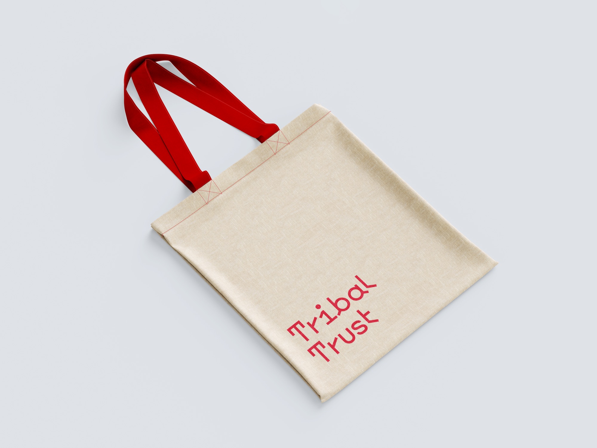 Tribal Trust tote bag mockup